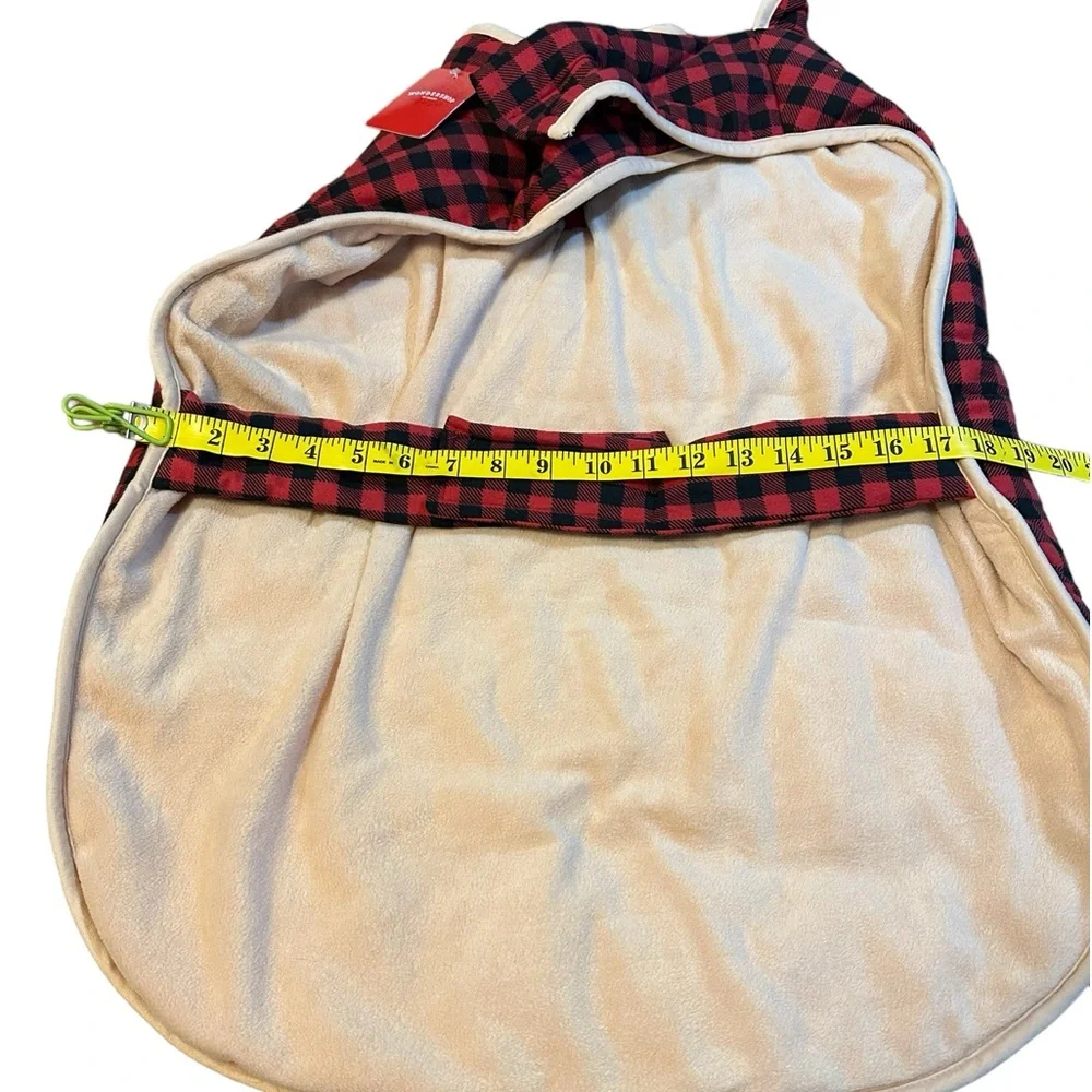 Wondershop pet dog‎ winter lumberjack  vest NWT size XXL